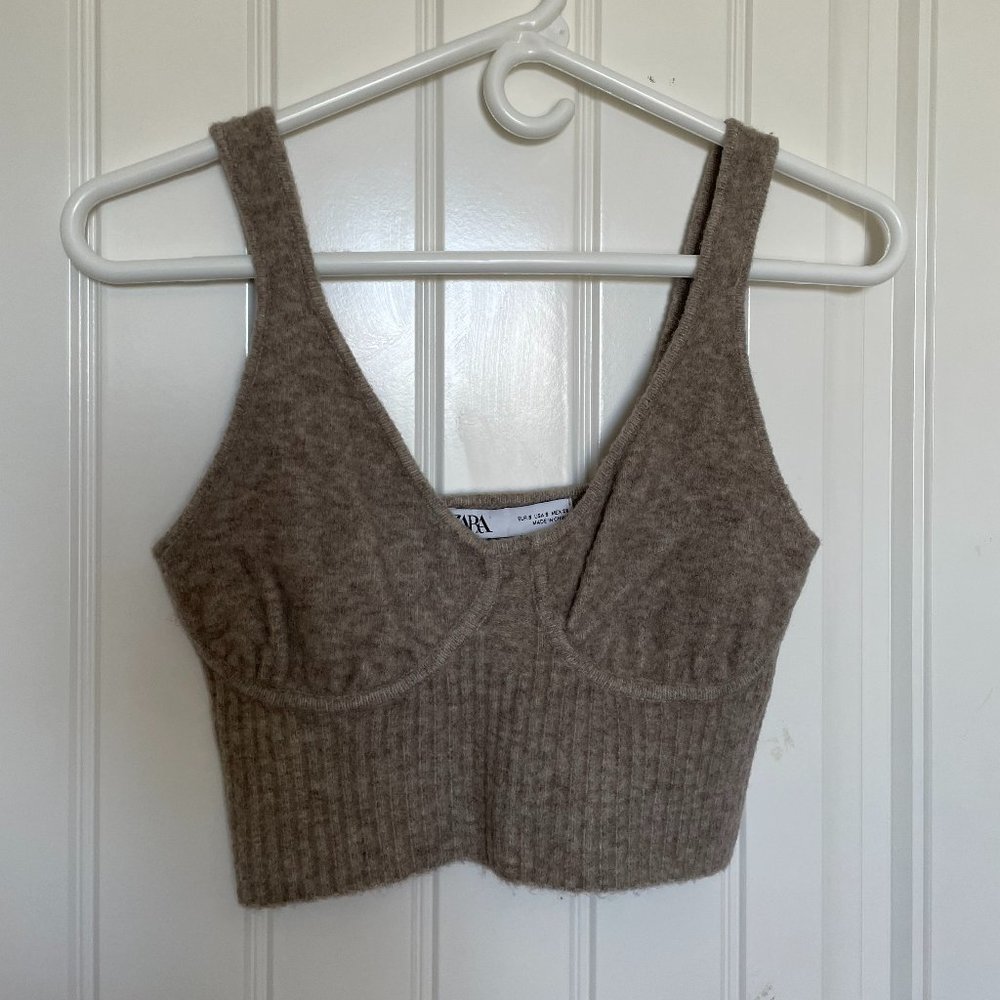 Zara Strappy Knit Top